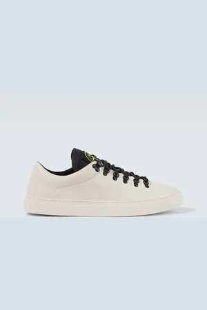 Stone Island Compass leather sneakers