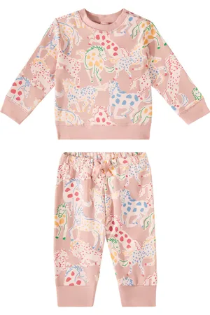 Stella McCartney Baby printed cotton tracksuit