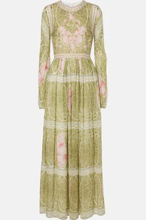 Giambattista Valli Floral silk georgette maxi dress