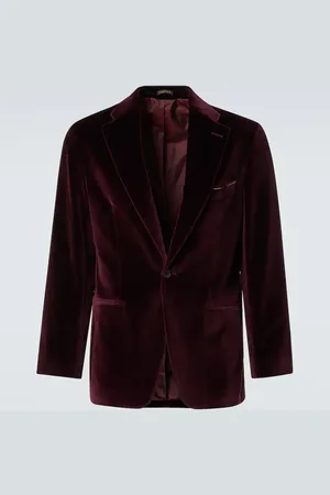 Rubinacci Cotton velvet blazer