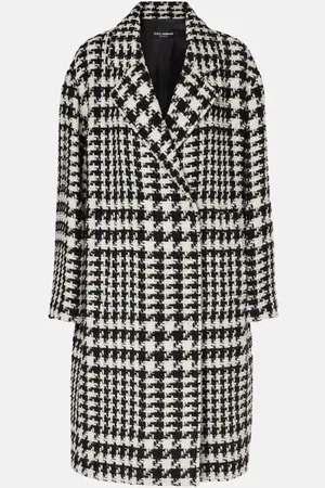 Dolce & Gabbana Oversized houndstooth coat