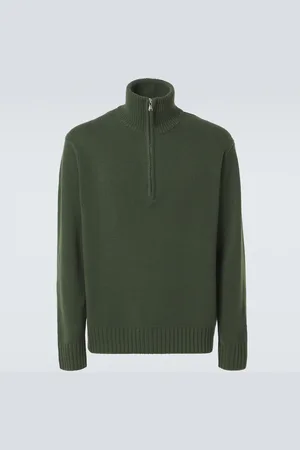 Allude Cashmere half-zip sweater