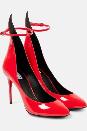 Alaïa AlaÃ¯a Decollete patent leather pumps