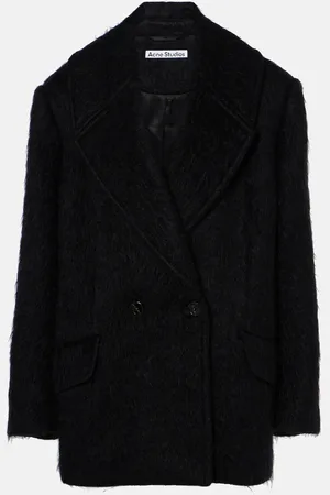 Acne Studios Opeala wool and mohair-blend coat