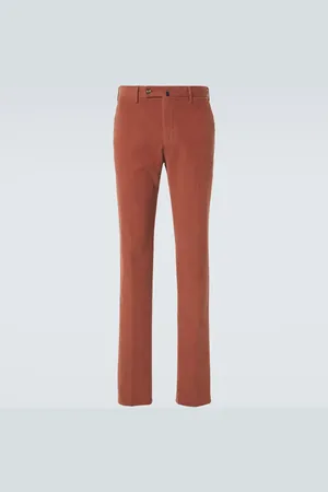 Incotex Cotton corduroy straight pants