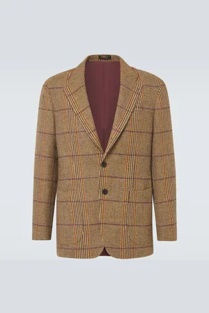 Rubinacci Checked wool blazer