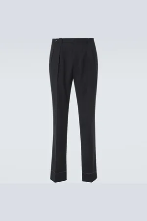 BRIONI Elba wool straight pants