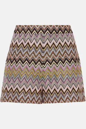 Missoni Zig Zag high-rise shorts