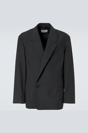 LEMAIRE MÃ©lange twill blazer
