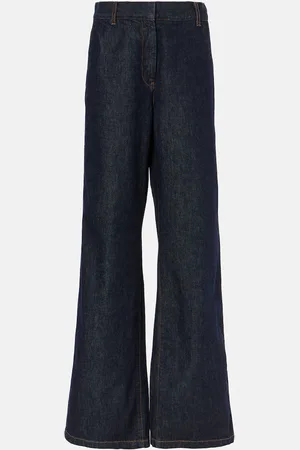 DRIES VAN NOTEN High-rise flared jeans