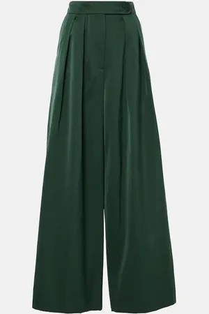 DRIES VAN NOTEN Pleated wide-leg pants