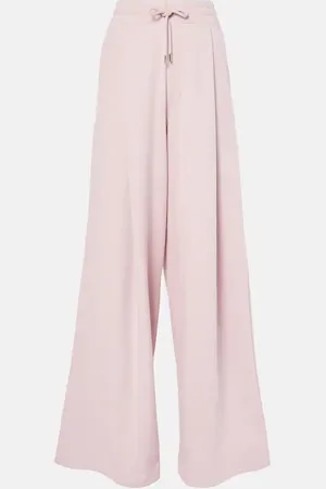DRIES VAN NOTEN Cotton wide-leg sweatpants