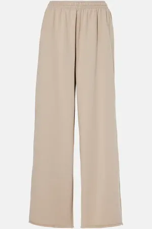 Acne Studios Logo cotton fleece sweatpants