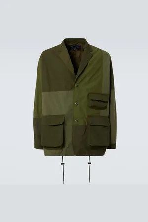 Comme des Garçons Comme des GarÃ§ons Homme Colorblocked cotton-blend blazer