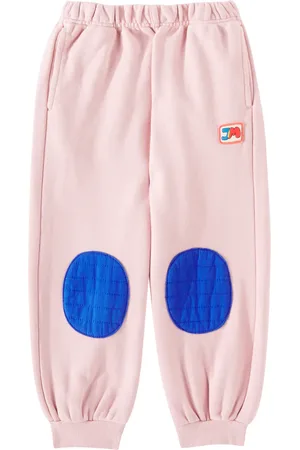 Jelly Mallow Patch-appliquÃ© cotton jersey sweatpants