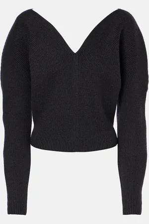Alaïa AlaÃ¯a Heart wool-blend sweater