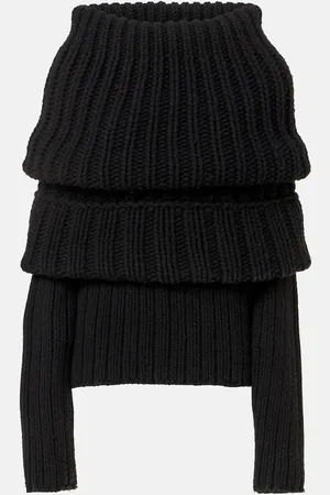 Alexander McQueen Wool and cashmere turtleneck sweater