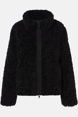 Moncler Bridoire teddy bomber jacket