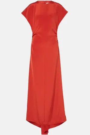 TOVE Neveah silk-blend gown