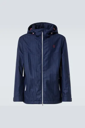 Brunello Cucinelli Virgin wool flannel ski jacket