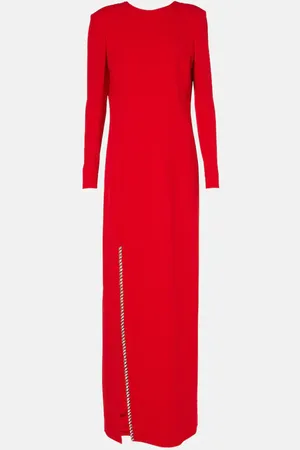 Givenchy Crystal-embellished open-back gown