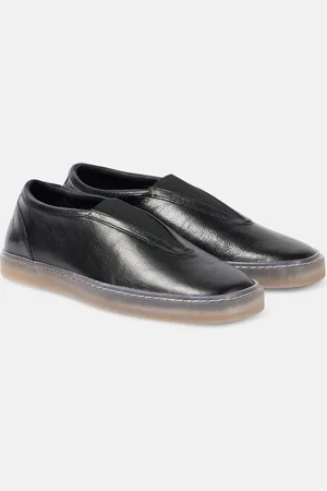 LEMAIRE Leather slip-on shoes