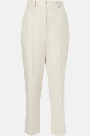 Loro Piana Doyle wool and cashmere straight pants