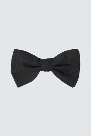 Rubinacci Silk grosgrain bow tie