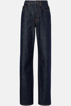 DRIES VAN NOTEN High-rise straight jeans