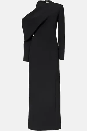 Khaite Tray asymmetric maxi dress