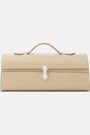 SAVETTE Symmetry Pochette Slim leather tote bag