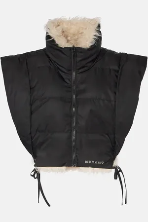 Marant Etoile Faux shearling-trimmed vest