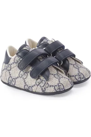 Gucci Baby Ace GG Canvas booties