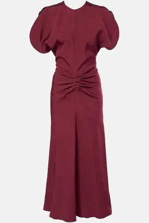 Victoria Beckham Gathered midi dress