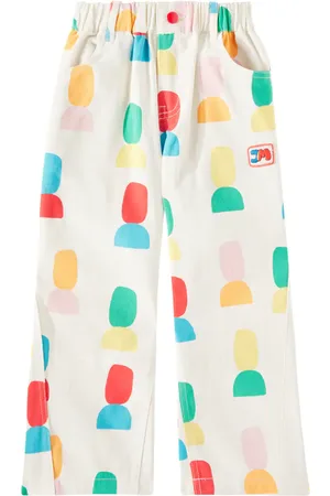 Jelly Mallow Shape printed cotton jersey sweatpants