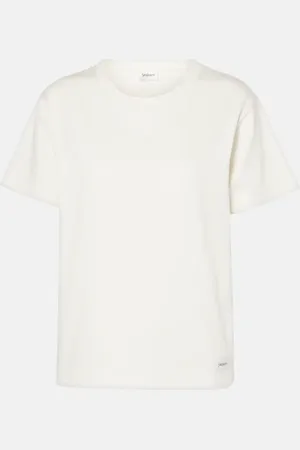 Saint Laurent Cotton-blend jersey T-shirt