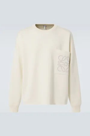 Loewe Anagram cotton-blend sweatshirt