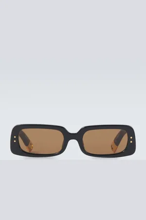 Jacquemus Les Lunettes Azzuro rectangular sunglasses