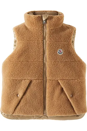 Moncler Colbricon reversible teddy down vest