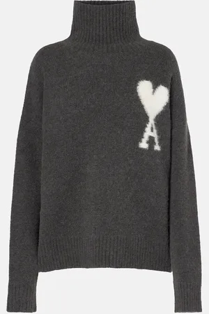 Ami Ami de CÅur wool-blend turtleneck sweater