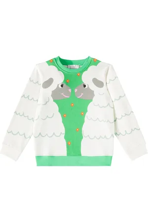 Stella McCartney Printed cotton jersey sweatshirt