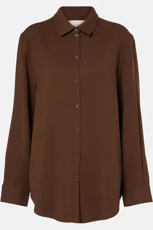 ASCENO London crÃªpe shirt