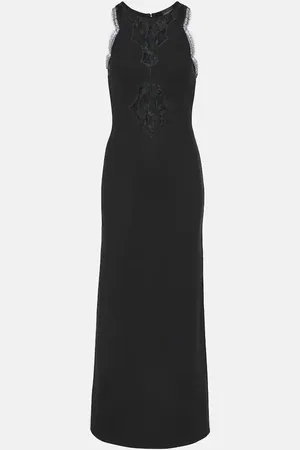 Giambattista Valli Lace-trimmed midi dress