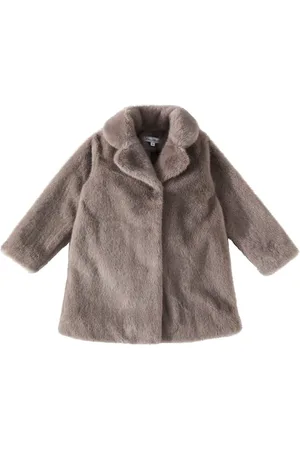 Tartine Et Chocolat Faux fur coat