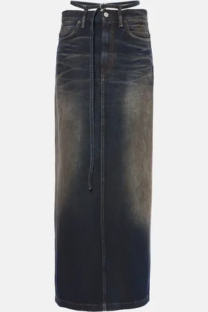 Acne Studios Talia denim maxi skirt