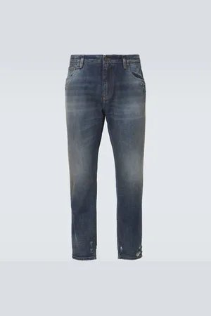 Dolce & Gabbana Distressed slim jeans