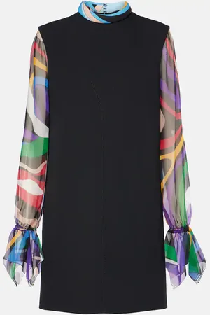 Puccini Marmo cady shift dress