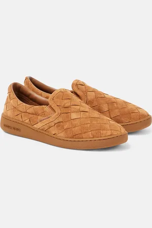 Bottega Veneta Sawyer suede slip-on sneakers