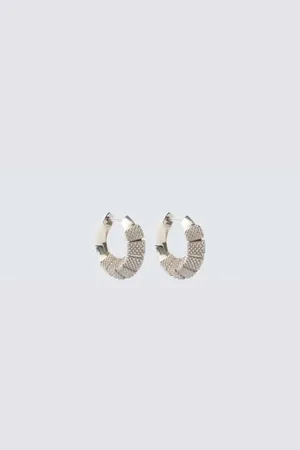 Bottega Veneta Sterling hoop earrings