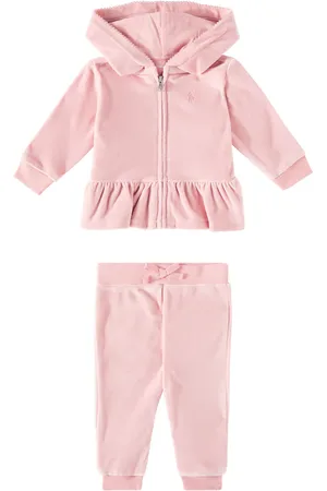 Ralph Lauren Baby jersey hoodie and sweatpants set